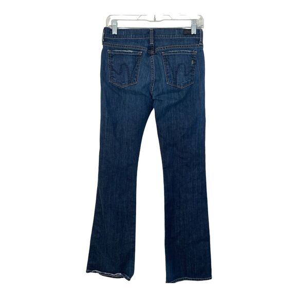 Citizens of Humanity Sz 25 (Actual 28" Waist) Dita Petite Bootcut Jean Distress - Picture 3 of 14